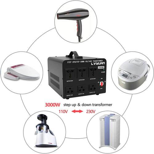 250W源电源升降变压器110v转22SIE00或2绿20vv转110v电压转换器