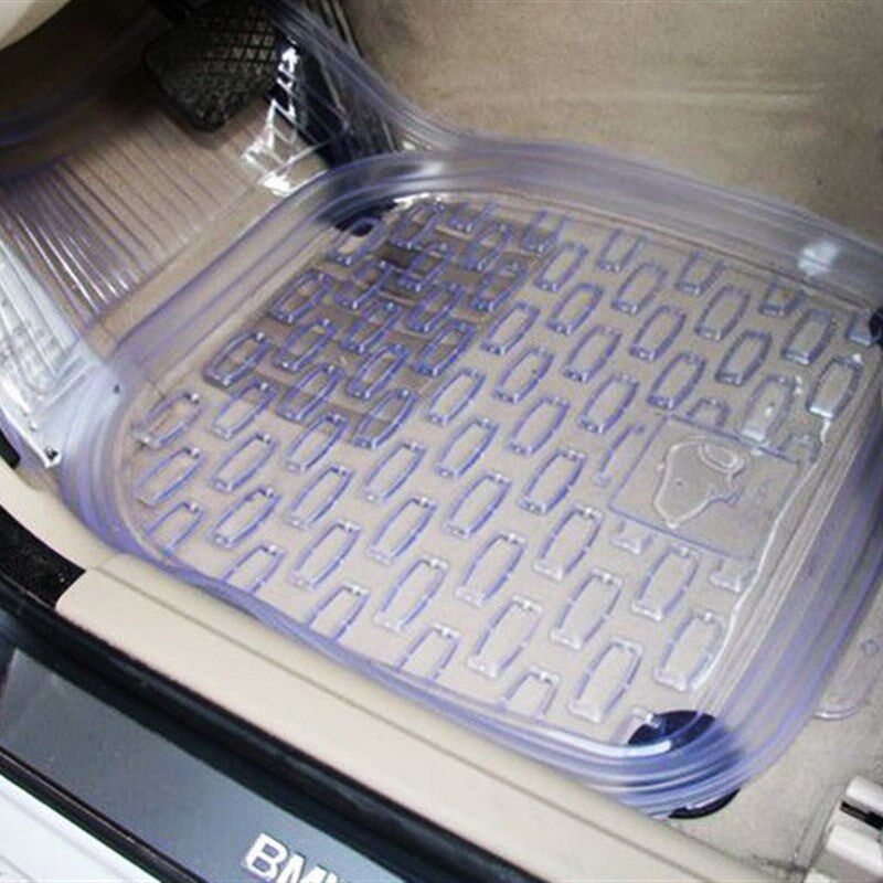 环保透明pvc汽车脚垫 通用型汽车脚垫 汽车塑料脚垫 加厚盆型脚垫