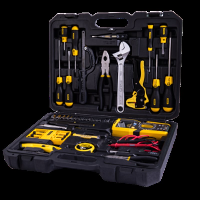 史丹利电工维修家用五金工具包53件套电讯工具套装89-883-23U