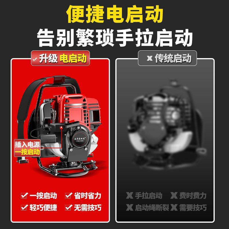 五羊本田王割机小型家用四冲程多功农锄能背负草式XOZ汽油机用打