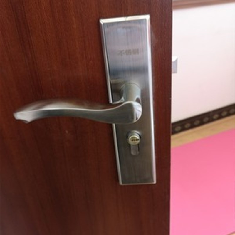 58门锁门把手房间门锁卧室房门锁室内门锁家用木门通用型可调门锁