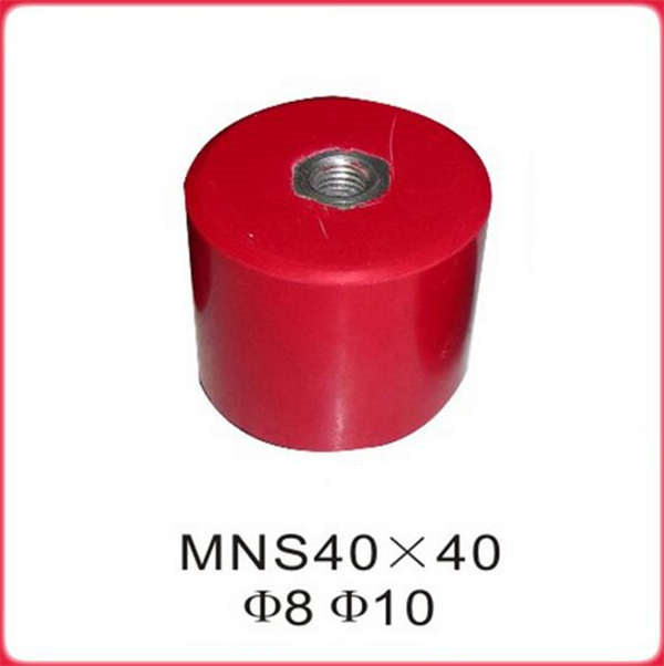 MNS40*40 M8强度好 绝缘子 圆形绝缘子柱 高40直径40mm 圆柱形
