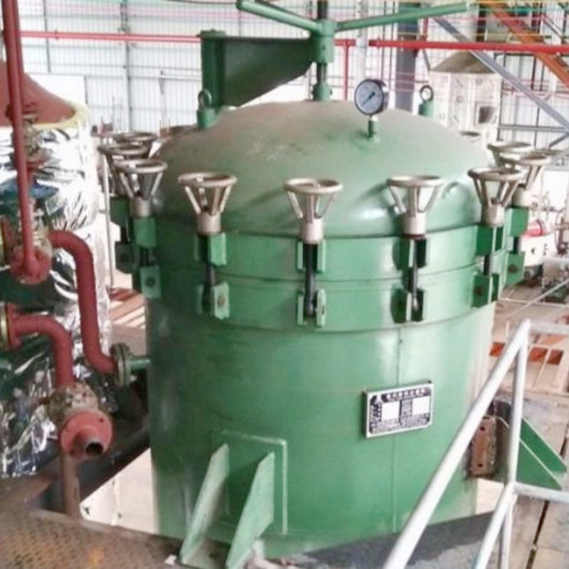 真空泵入口过滤器气体用0.1MPa单袋0.2㎡10μ油脂化工全密闭式