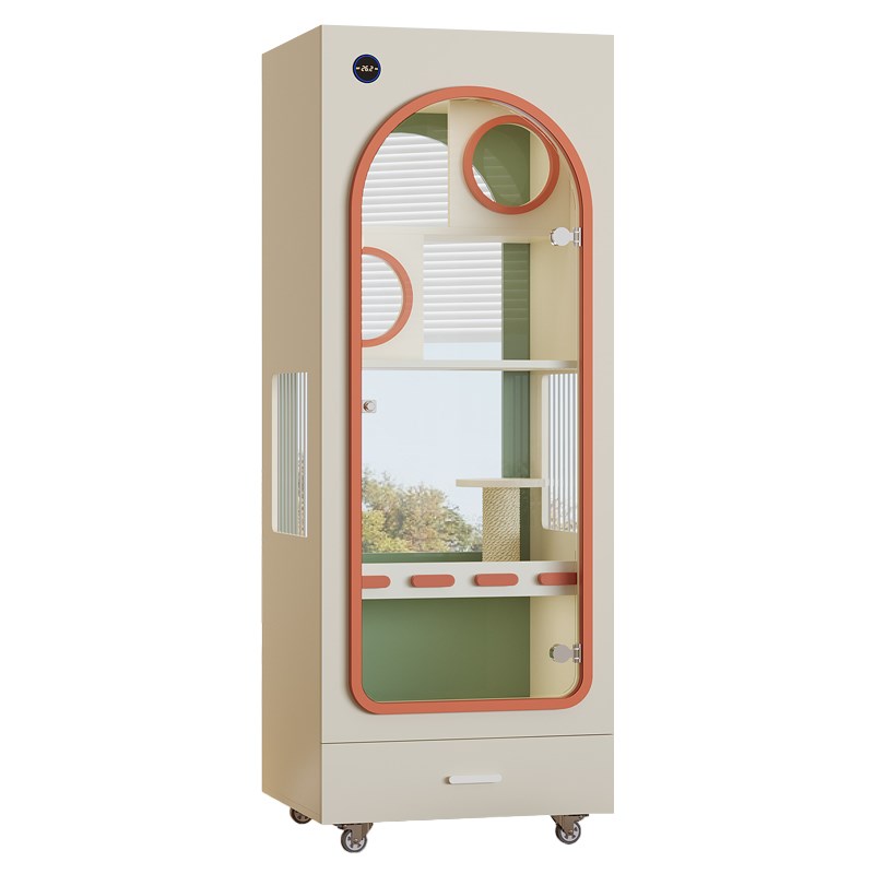 恒温猫别墅不占地智能猫柜带新风小户型猫笼子家用室内猫窝猫屋