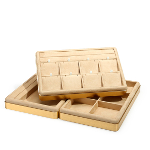 旭跃金属珠宝首饰看货盘首饰展示托盘珠宝托盘珠宝首饰展示摆盘