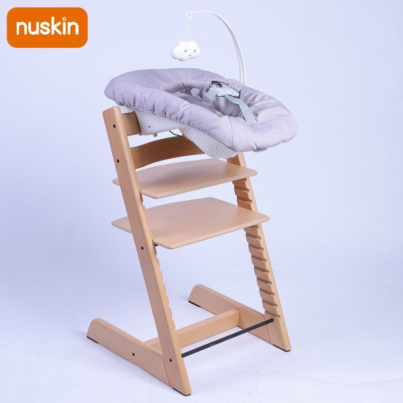 nuskin成长椅新生儿配件宝宝餐椅睡篮0-6个月初生儿躺椅儿童摇椅图片