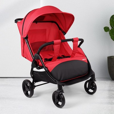 MASTER双胞胎婴儿车推车童车轻便折叠二胎婴儿车双人推车两孩推车