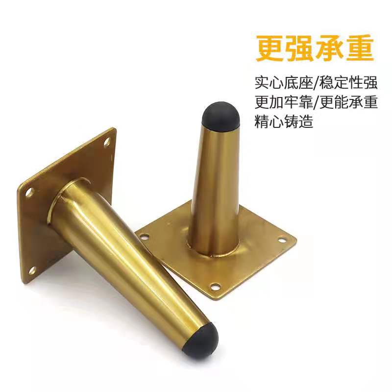 不锈钢沙发脚电视柜金属脚茶几桌腿浴H室柜支撑腿家具五金拉丝柜
