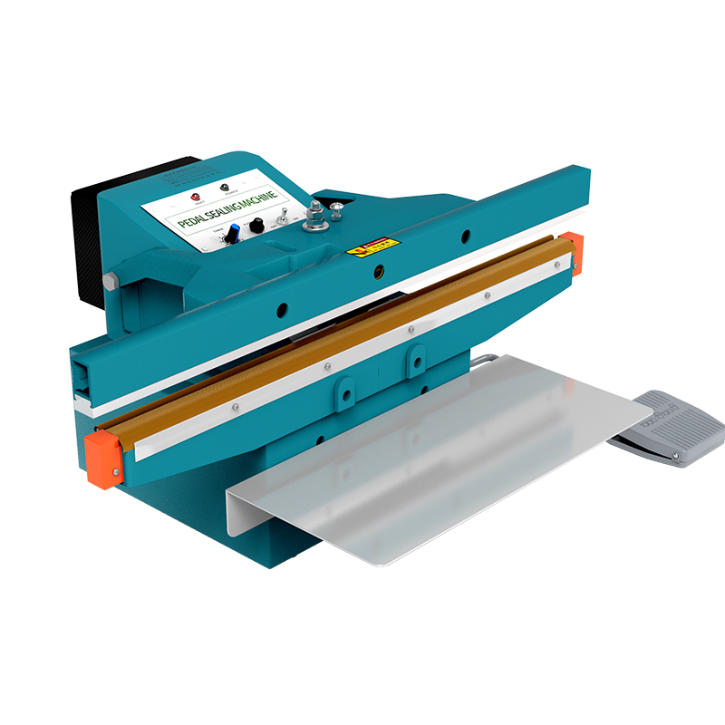 气动铝架封口g机8mm双面铝箔胶袋打包上下加热包装脚踏式热合热封