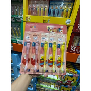 LG竹盐萌趣儿童牙刷5只装 家庭装软毛护龈 开市客山姆代购