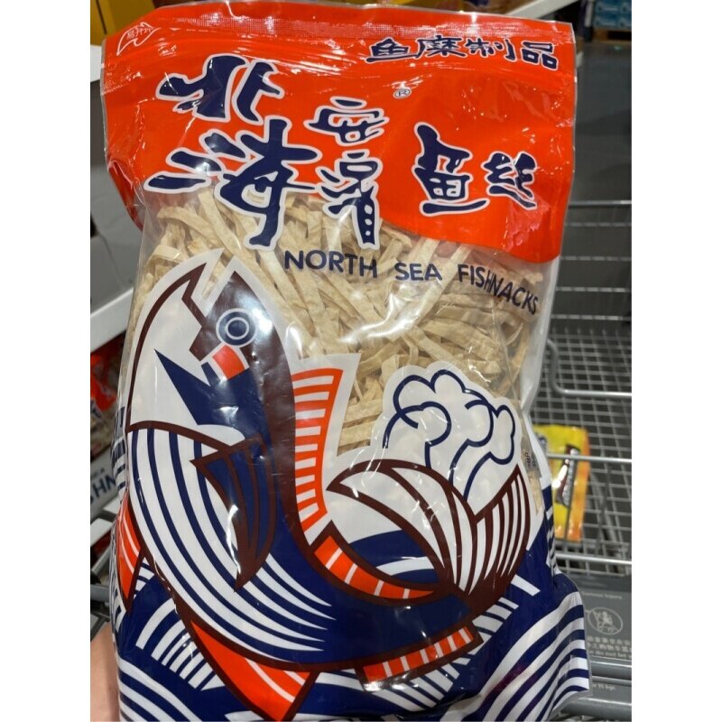 开市客山姆代购 北海安滨鱼丝600g台湾进口即食零食 追剧下酒小吃图片
