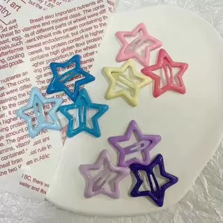 星星发夹y2k发卡配饰发饰刘海夹夹子头饰女碎发新款卡子侧边边夹