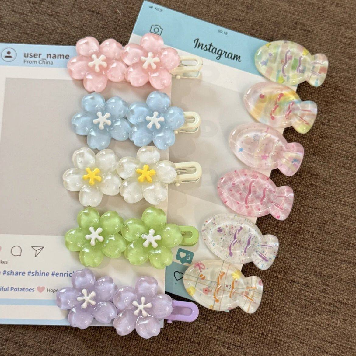 可爱图案清透发夹亮晶晶夏日拖鞋清透小鱼刘海夹卡通少女头饰女,饰品/流行首饰/时尚饰品新,发饰,淘宝优惠券,粉丝福利购,淘宝优惠卷