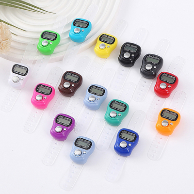 计数器手按电子数显点数器指环数客器人流记数神器手指计数器戒指