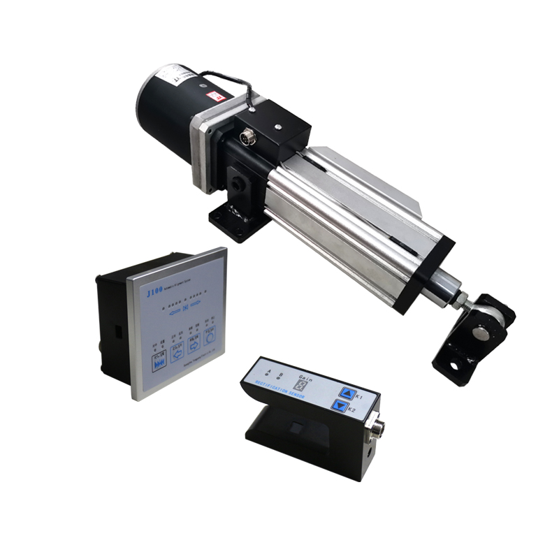 工业伺服纠偏控制系统执行机构推动器同步电机丝杆自动J100控制器