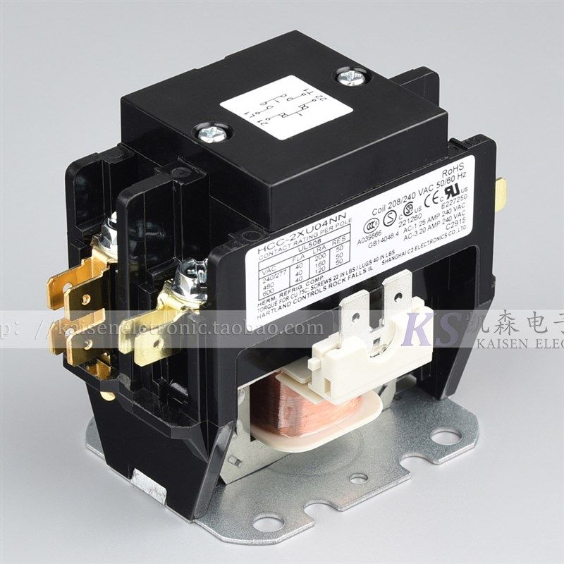 208V-240V 30A40A负载加热带HCC-2XU02NNC HCC-2XU04NN交流接触器