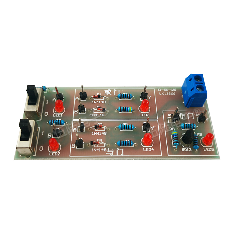 分立元件门电路套件 与门 或门 非门 数字电路教学 实验 实训散件