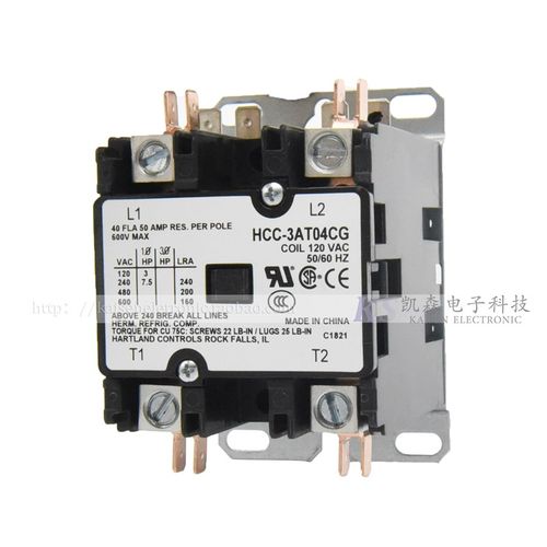 120V HCC-3AT04CG 208V240V HCC-3AU04EH UL 40A房车用交流接触器