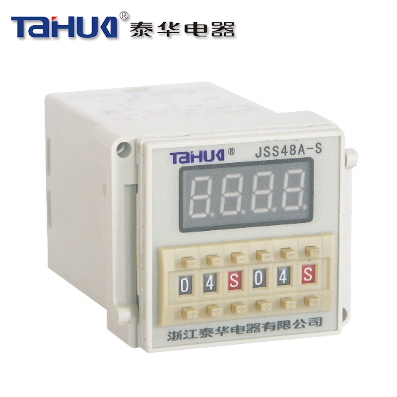 双设定双循环时间继电器 JSS48A-S 电压全现货 正品泰华
