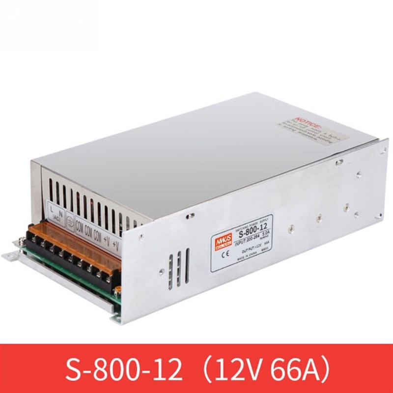 明伟800W24V33A开关电源S-800-24V12V66A36V22.2A48V16.6A