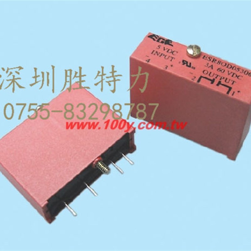 ESR8OD2430601 ECE继电器  I/O MODULE Vin 24Vdc Vout 60Vdc/3A