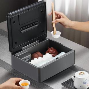 消毒机家用 日本茶杯迷你消毒盒办公室小型功夫茶具杯子消毒柜台式