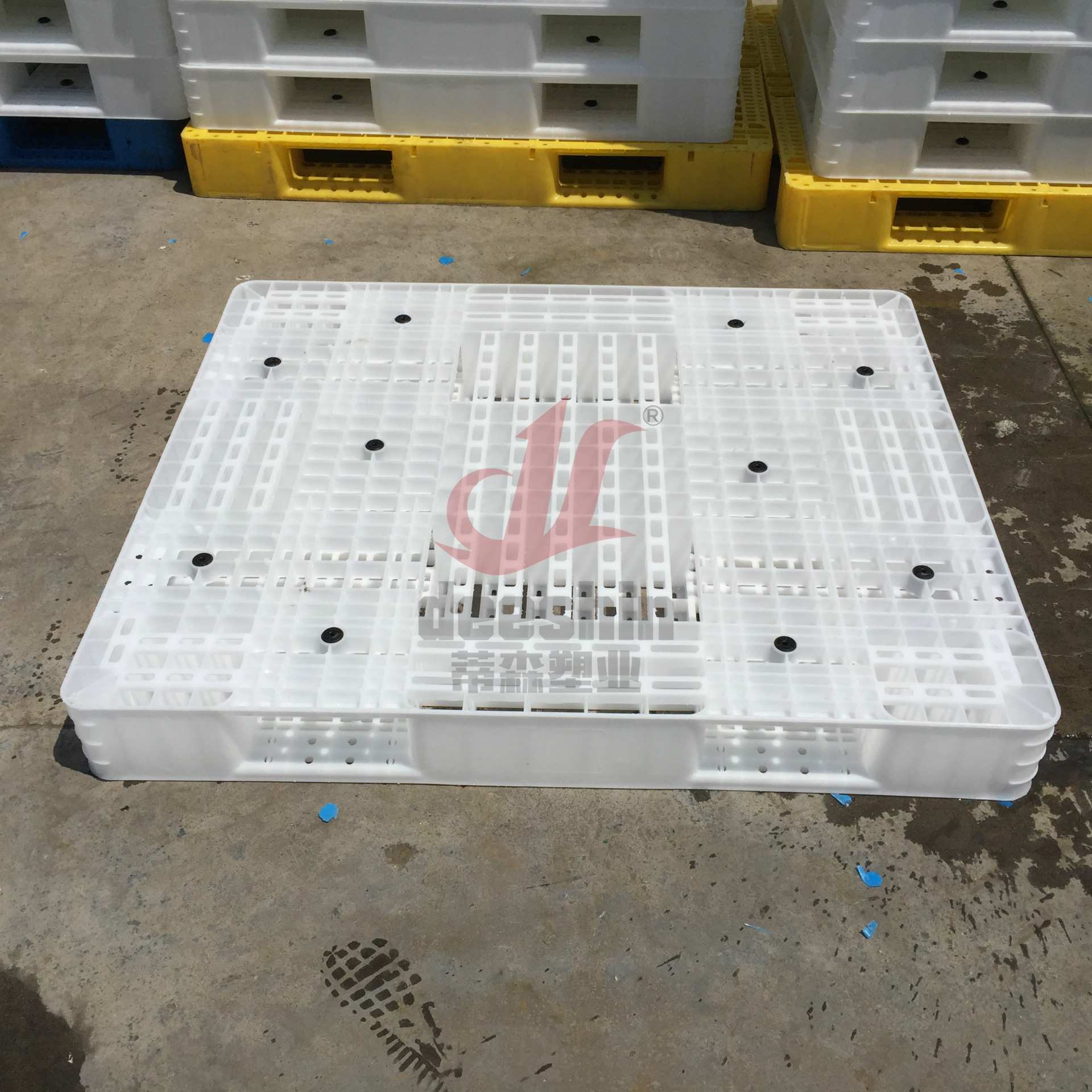 1311网格双面塑料托盘1300*1100塑胶货架栈板网状塑胶卡板垫仓板