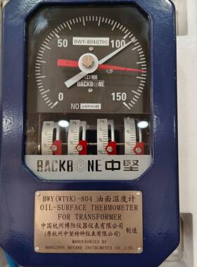 杭州中坚变压器温度控制器BWY(WTYK)-804ABWY-803A温度指示计