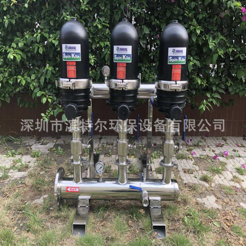 ARKAL阿科叠片盘式过滤器 3寸过滤单元精度55微米 钢铁厂 用