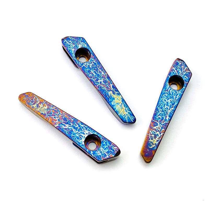 Strider 挺进者背夹 钛合金一体CNC口袋夹 SNG/SMF配件夹子改装ST