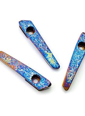 Strider 挺进者背夹 钛合金一体CNC口袋夹 SNG/SMF配件夹子改装ST