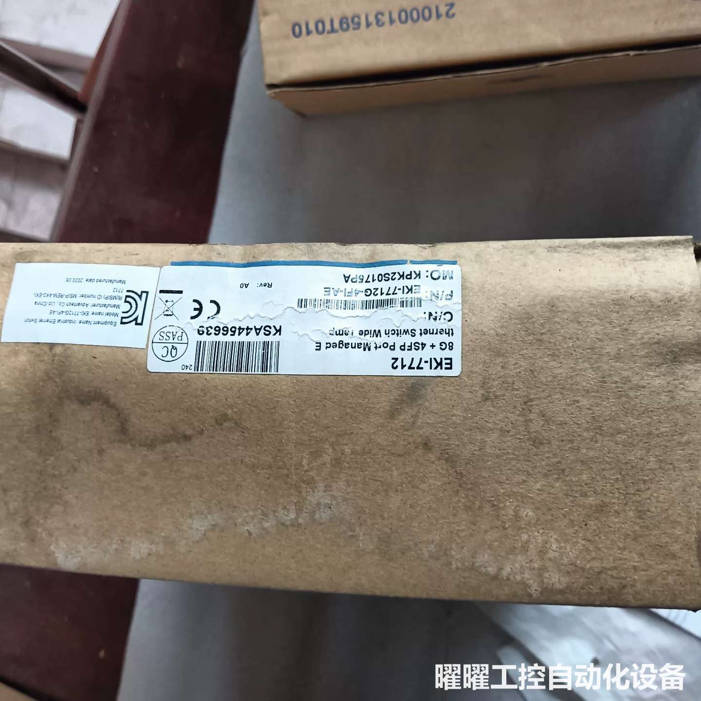 工程剩余全新研华工业交换机EKI-7712G-4FI-AE