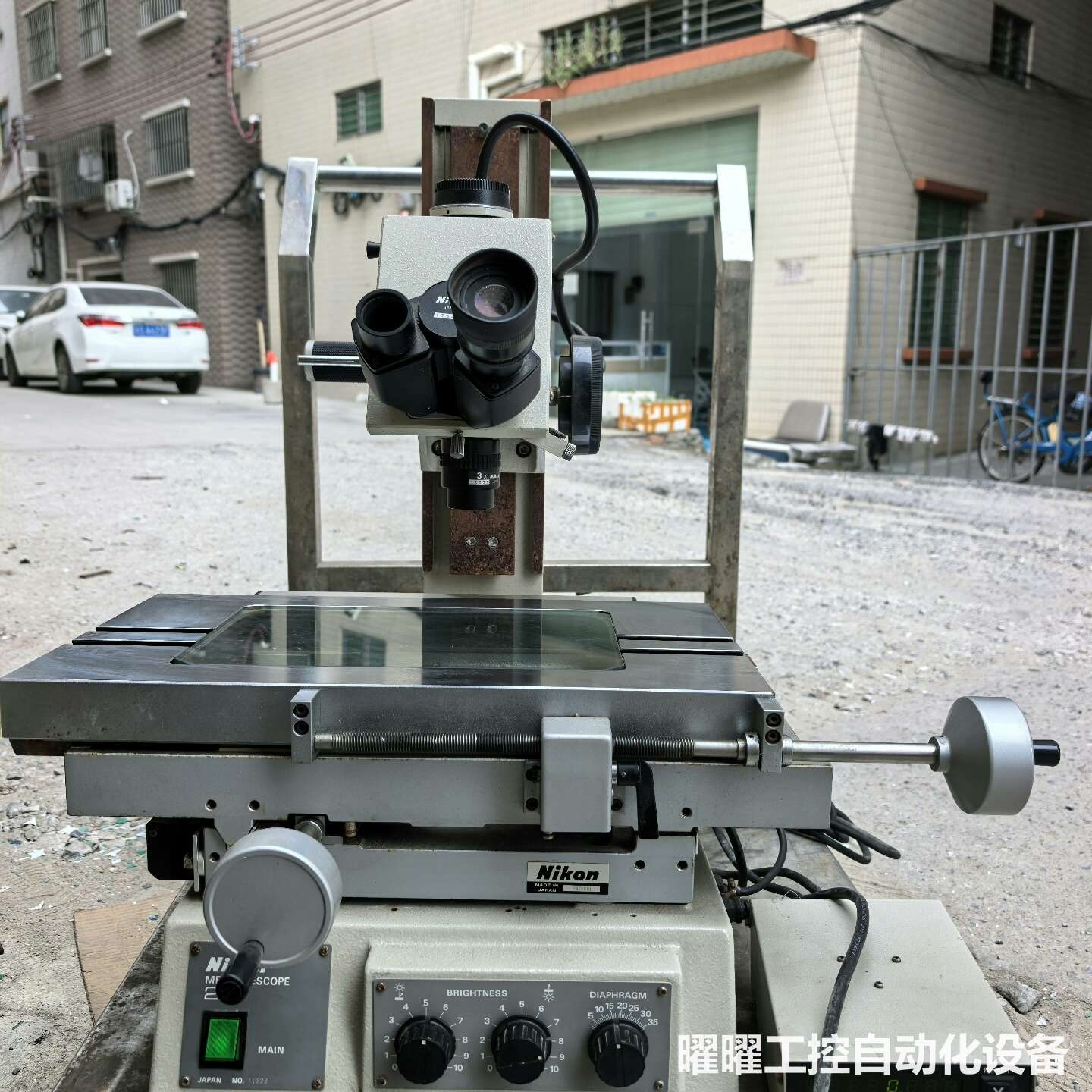 尼康工具显微镜MM-20,实物实拍。