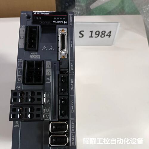 三菱伺服驱动器MR-J4W2-22B-MK019，原装正品！