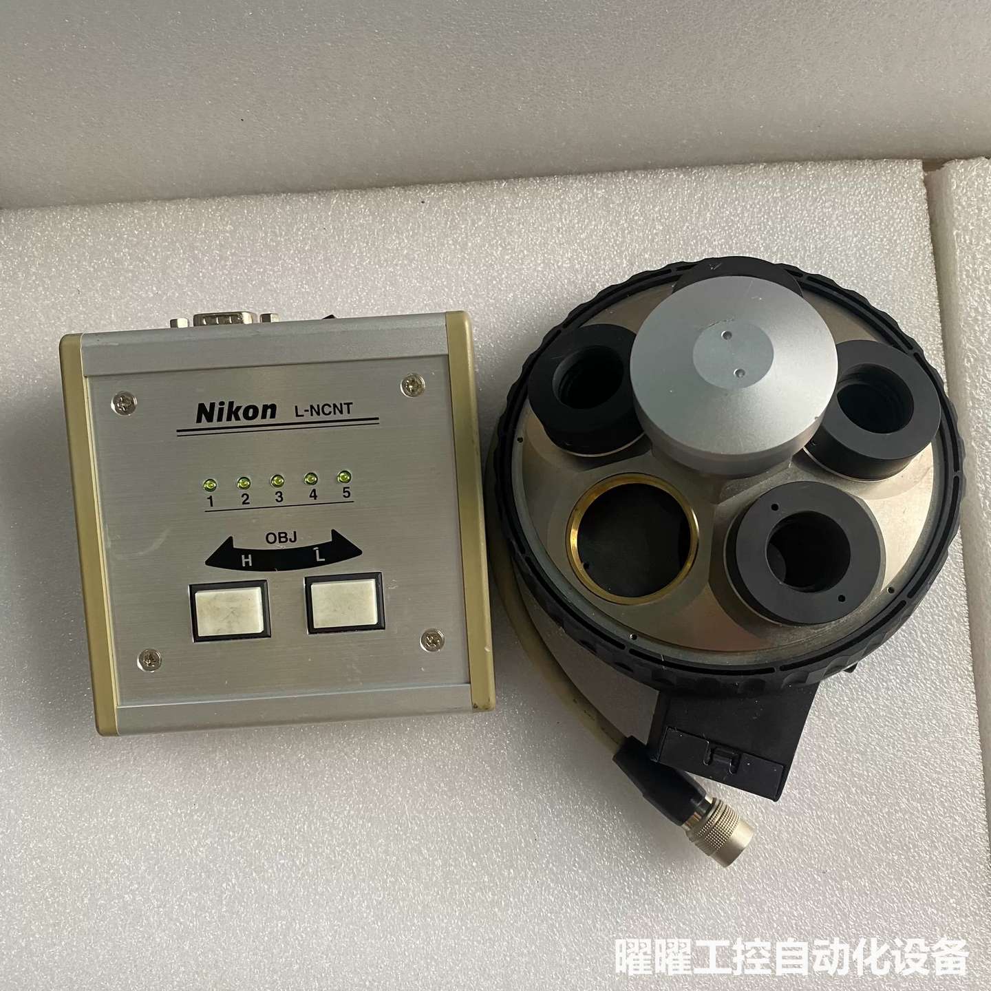 Nikon尼康L-NCNT/L-NU5A显微镜明暗场电动五孔
