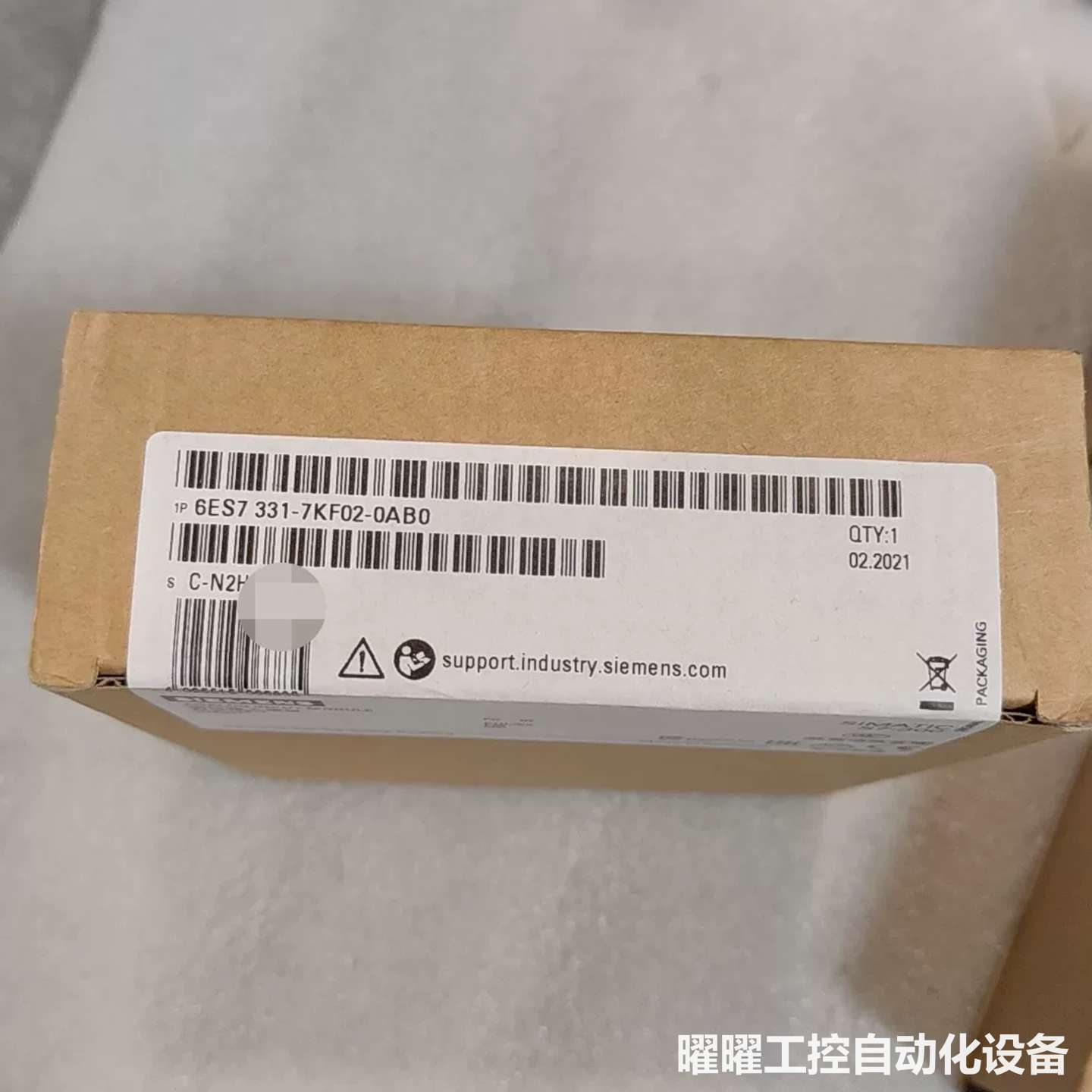 西门子6ES7 331-7KF02-0AB0模拟量输入模块，