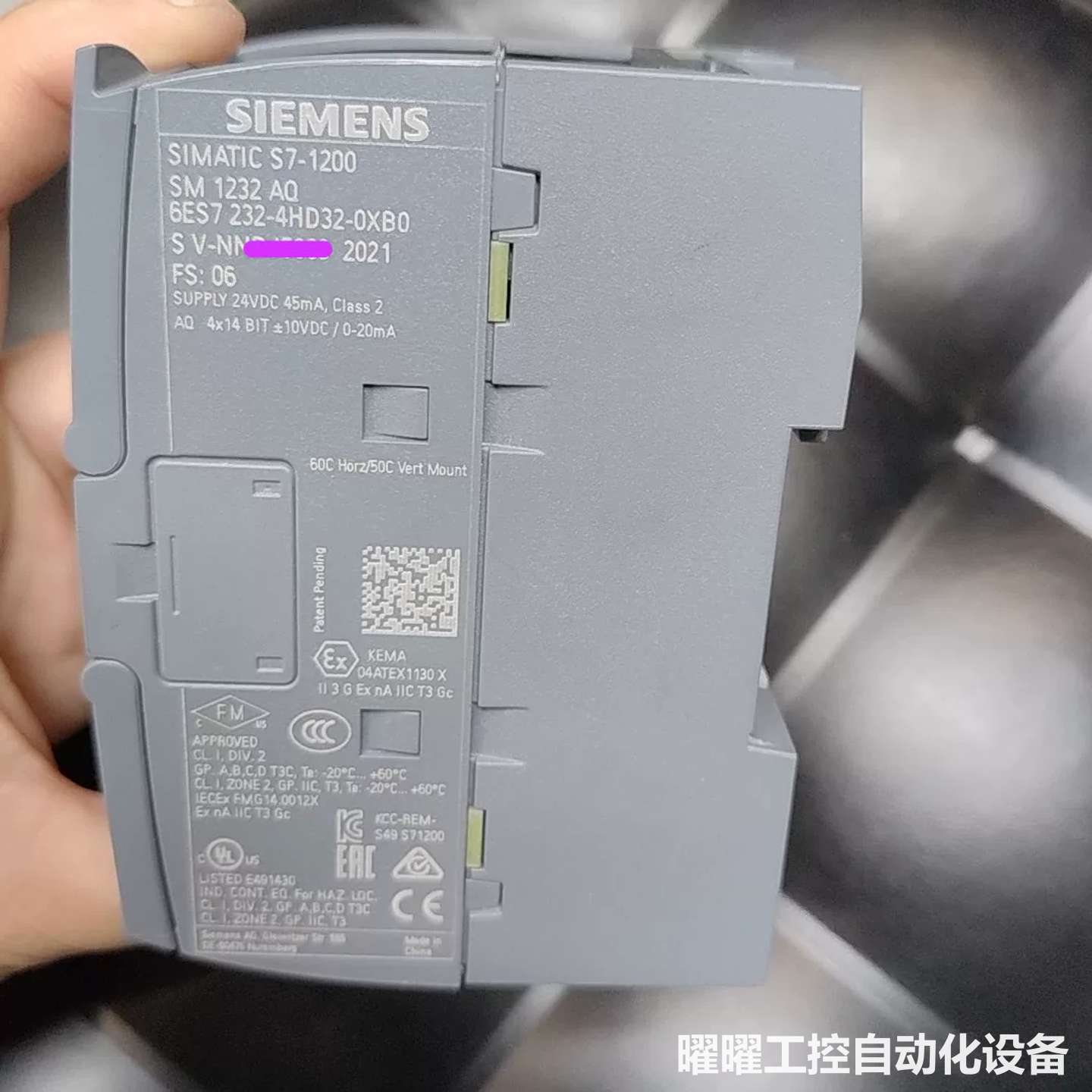 西门子6ES7 232-4HD32-0XB0二手拆机,功能正