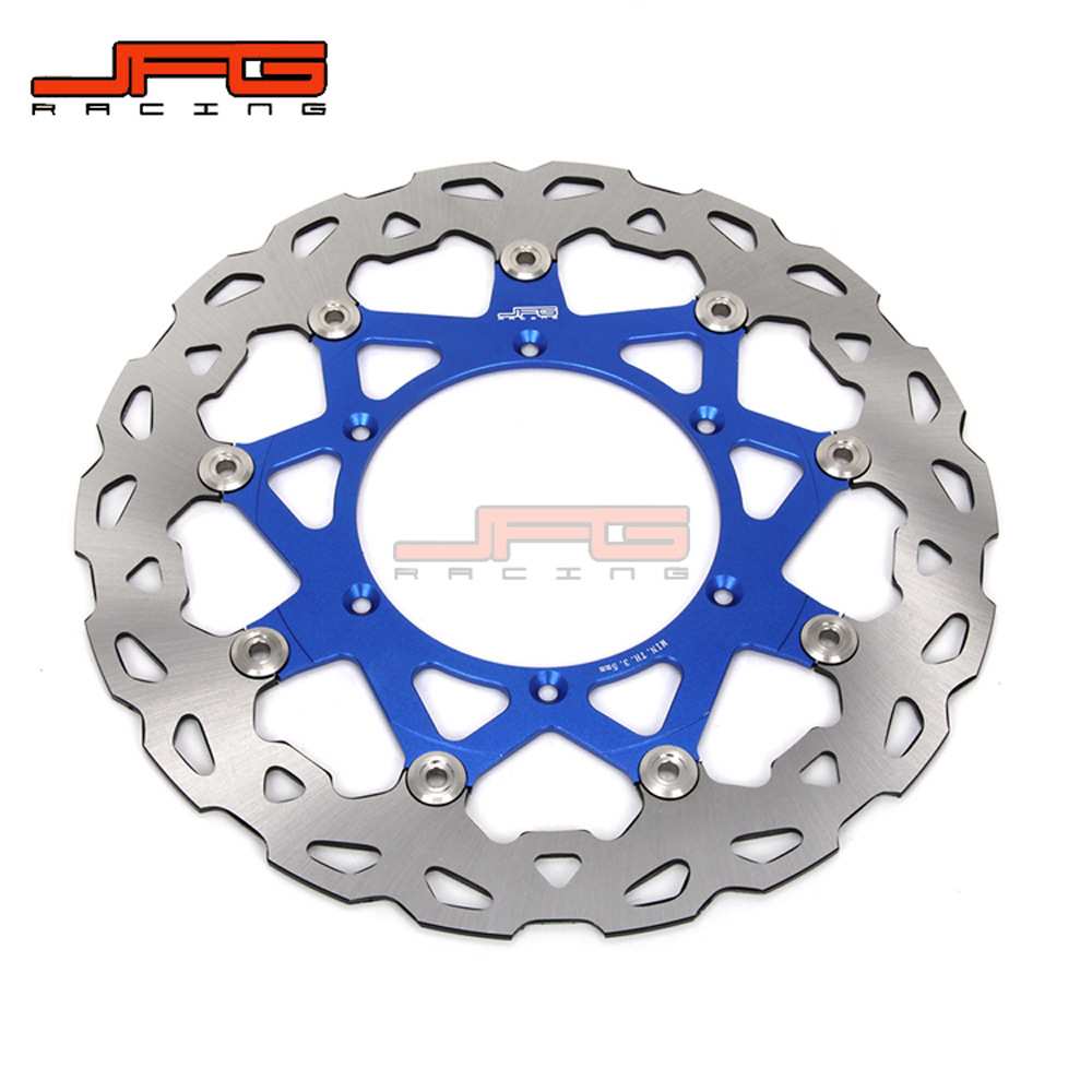适用于YZF/WR/YZ125/250/250F/400/450F/426F前浮动盘碟刹盘320MM
