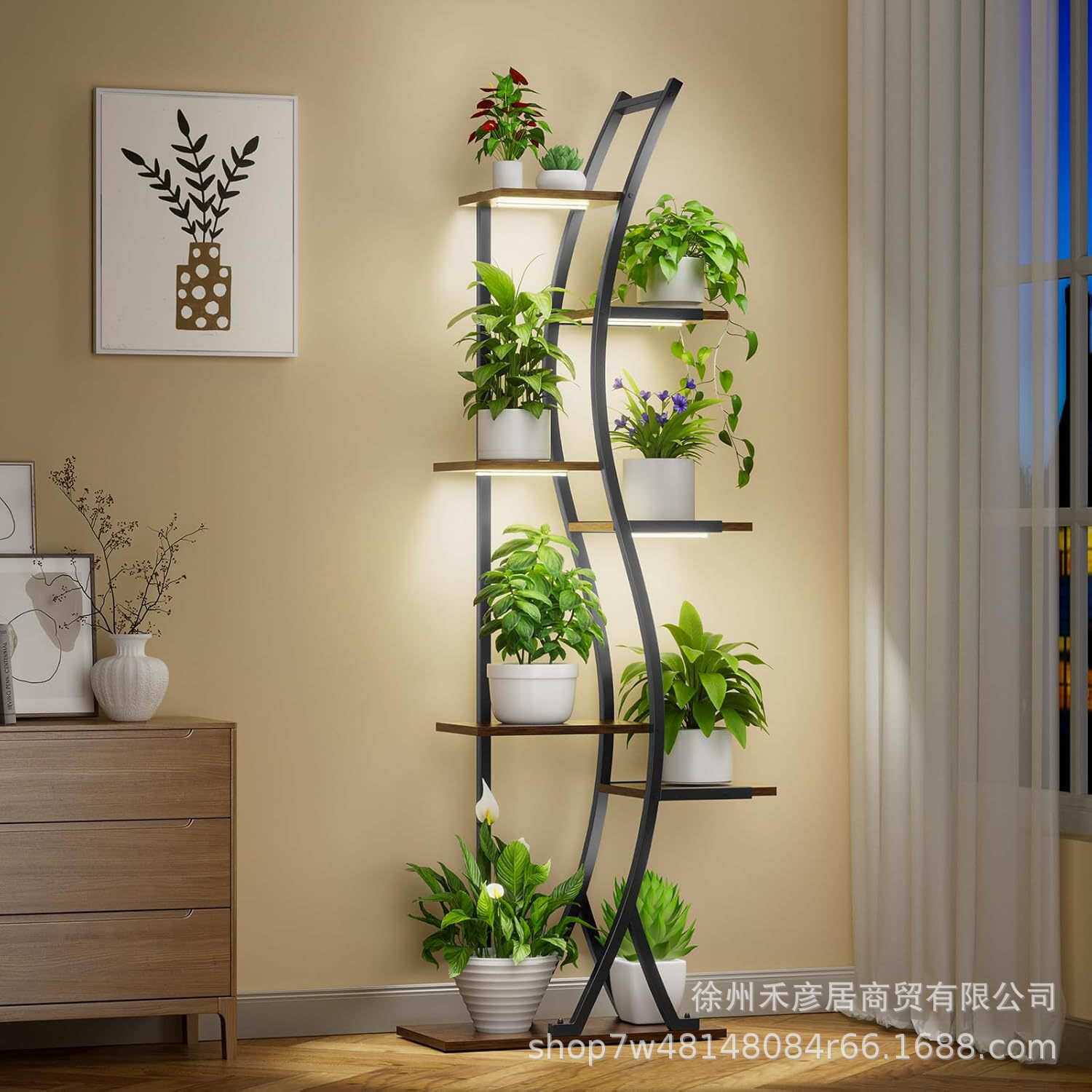 室内花架置物架阳台花架子客厅多层阶梯多肉植物花盆架热销