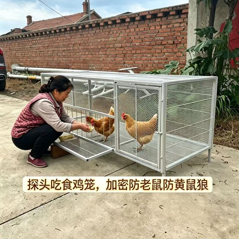 鸡笼子小鸡笼养殖笼加大加密加厚防鼠养兔笼狗笼鹌鹑鸟鸽子笼工具
