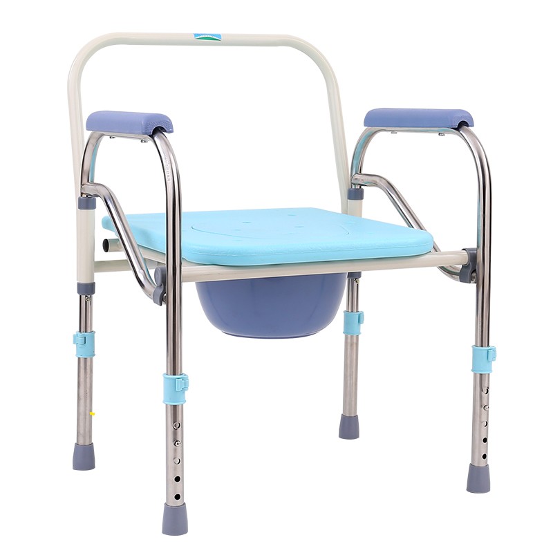 老人坐便椅子孕妇座便椅老年人可折叠座便器坐便器移动马桶坐厕凳
