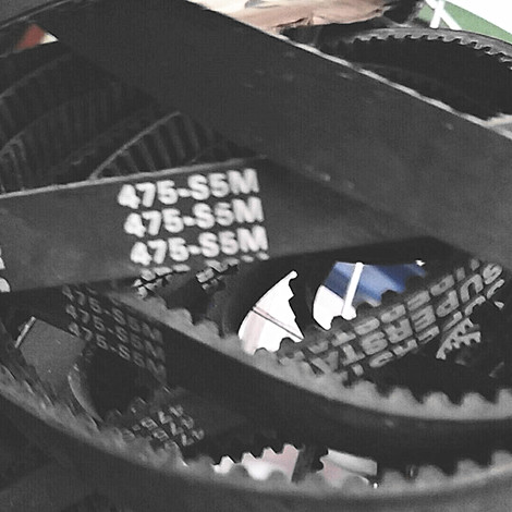 电脑机同步带 皮带 475- S5M  450- S8M  织针 勾针 罗拉皮