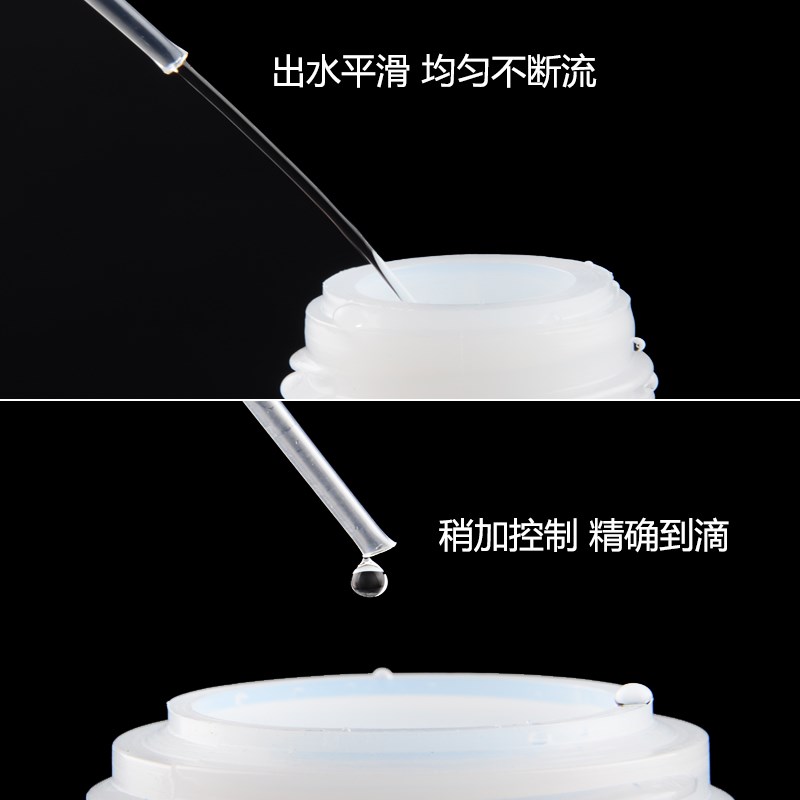 OK眼镜塑料冲洗瓶RGP清洗瓶子多肉浇花壶便携式250ml/500ml进口