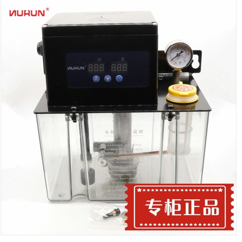 2232-410X电动润滑泵 4升双显润滑泵 机床润滑泵4L注油器注油机