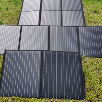 户外太阳能折叠板单晶300w400w500w大功率移动电源便携式充电板