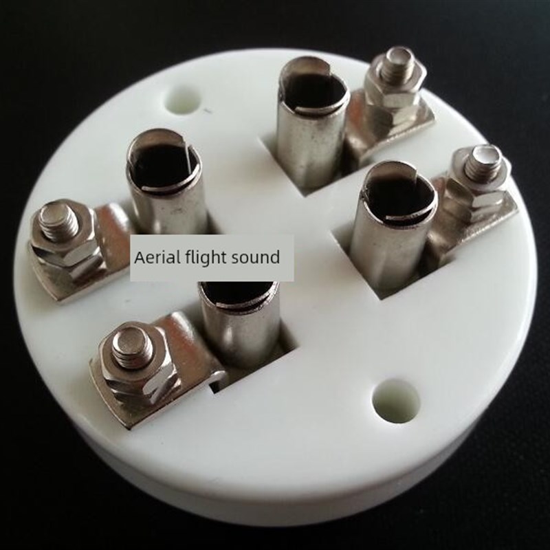 陶瓷大四脚电子管座GZC4-2B 4脚管座插座适用304TL 304TH 电子管