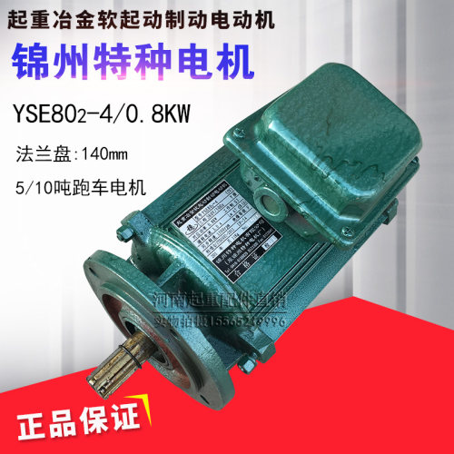 直销锦州特种YSE802-4D/0.8KW 天车/行车配件 起重软启动冶金电机