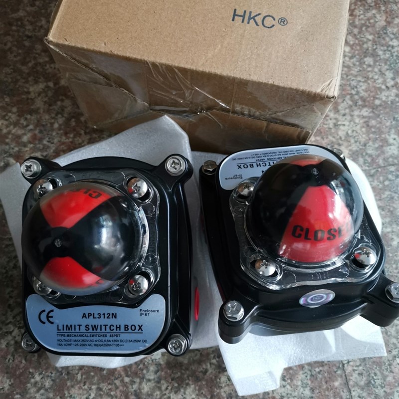 HKC限位开关APL-312N阀门限位开关回信器APL310N APL314N APL320N