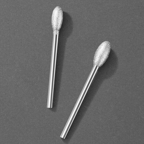 玉雕工具鹅蛋型玉雕刻原石开窗2.35磨针钻头金刚砂打磨电动抛光