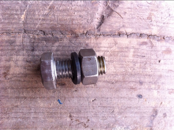 连云港/南昌200型旋耕机犁刀专用螺丝12*35(套)19扳手用